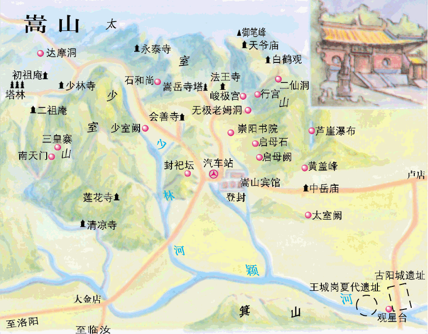 孟良焦赞山地理位置图片